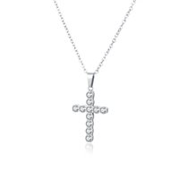 Collana Brand Donna Sacra in Acciaio Cristallo 18NK018W - 18NK018W